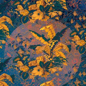 KOMAR Vliestapete Orient Tapeten 200x270 cm (Breite x Höhe) Gr. B/L: 2 m x 2,7 m, bunt (bunt, gelb) Türtapeten