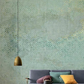 Komar Vliestapete Digitaldruck Vlies - Oriental Finery - Größe 200 x 280 cm, glatt, bedruckt, Wohnzimmer, Schlafzimmer