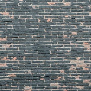 KOMAR Vliestapete Painted Bricks Tapeten 368x248 cm (Breite x Höhe), inklusive Kleister Gr. B/L: 368 m x 248 m, Rollen: 1 St., bunt Steintapeten