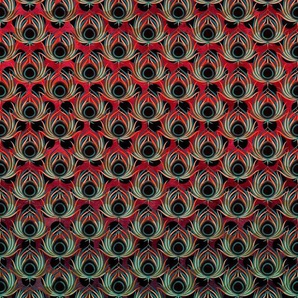 Komar Vliestapete Paon, 200x280 cm (Breite x Höhe)