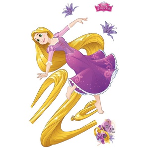 KOMAR Vliestapete Rapunzel XXL Tapeten 127x200 cm (Breite x Höhe), selbstklebendes Vlies Gr. B/L: 127 m x 200 m, Rollen: 1 St., bunt Vliestapeten