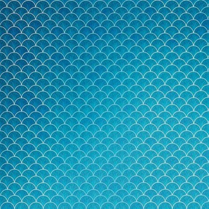 KOMAR Vliestapete Sea Shanty Tapeten Gr. B/L: 4 m x 2,5 m, blau Türtapeten