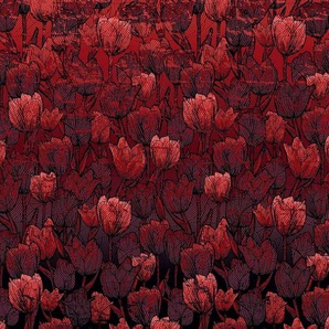 Komar Vliestapete Digitaldruck Vlies - Tulipe - Größe 400 x 280 cm, glatt, bedruckt, Wohnzimmer, Schlafzimmer