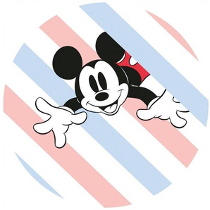 Komar Wandtattoo Mickey Hang in There (1 St), Künstler: Disney, 125x125 cm (Breite x Höhe), rund und selbstklebend