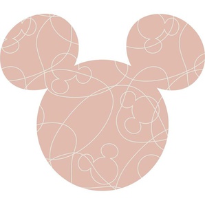 Komar Wandtattoo Mickey Head Knotted (1 St), Künstler: Disney, 125x125 cm (Breite x Höhe), rund und selbstklebend