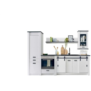 Kombi 1PPAKC - weiß - Materialmix - 161 cm - 93 cm | Möbel Kraft