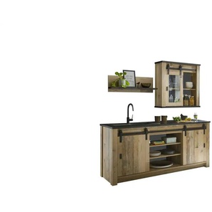 Kombi 1YYAK7   ¦ holzfarben ¦ Maße (cm): B: 201 H: 93