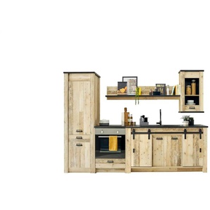 Kombi 1PPAKC - holzfarben - Materialmix - 161 cm - 93 cm | Möbel Kraft