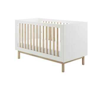 pinio Kombi-Kinderbett Miloo - weiß - Materialmix - 75,2 cm - 87,4 cm | Möbel Kraft