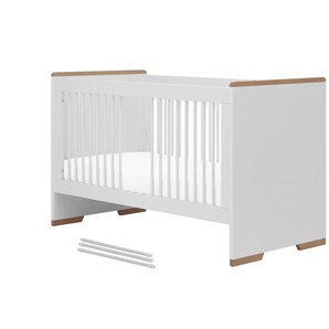pinio Kombi-Kinderbett - weiß - Materialmix - 76 cm - 92 cm | Möbel Kraft