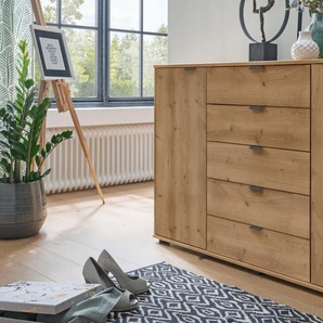 Kombikommode Clivo 4000, Bianco Eiche Nachbildung