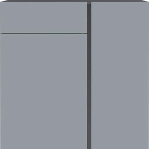 Kombikommode GERMANIA MEsa Sideboards Gr. B/H/T: 94 cm x 103 cm x 43 cm, 1, grau (graphit, silbergrau) Kombikommoden