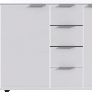 Kombikommode WIMEX Easy Sideboards Gr. B/H/T: 130 cm x 83 cm x 40,5 cm, 4, weiß Kombikommoden