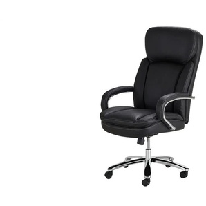 Komfort-Chefsessel - schwarz - Materialmix | Möbel Kraft
