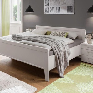 Komfort-Doppelbett Calimera, weiß, 160x190 cm