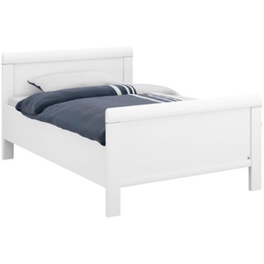 Komfortbett Evelyn, weiß matt, 120 x 200 cm