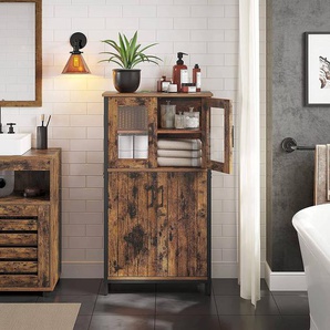 Kommode 60 x 108 x 30cm Braun