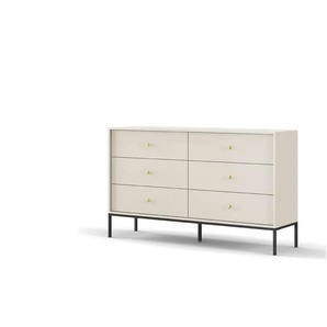 Kommode Molly ¦ beige ¦ Maße (cm): B: 154 H: 91