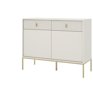 Kommode - beige - Materialmix - 104,2 cm - 82,6 cm - cm 39,0 | Möbel Kraft