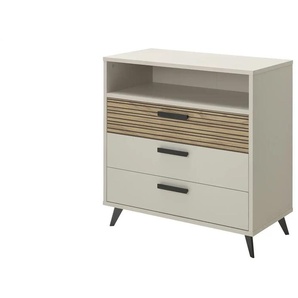 Kommode - beige - Materialmix - 91,2 cm - 94,8 cm - cm 44,7 | Möbel Kraft