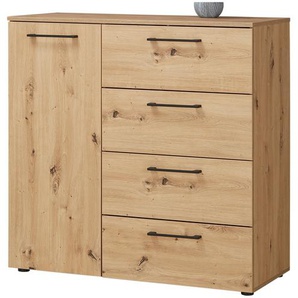 Kommode  Birmingham ¦ holzfarben ¦ Maße (cm): B: 100 H: 99 T: 43.0
