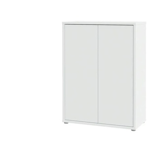 Kommode  Bolognano ¦ grau ¦ Maße (cm): B: 74,5 H: 99,1 T: 34.9