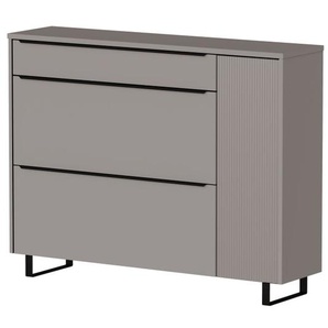 Kommode Brera, grau, inkl. Softclose Funktion