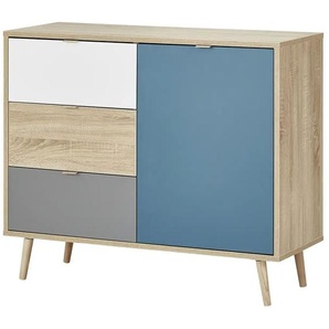 Kommode  Cabia ¦ mehrfarbig ¦ Maße (cm): B: 103 H: 87 T: 40.0