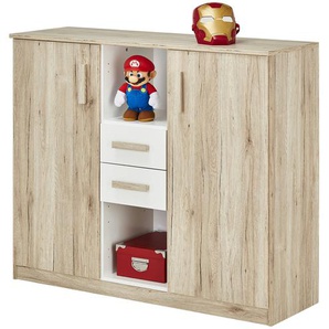 Kommode  Caja ¦ holzfarben ¦ Maße (cm): B: 124 H: 105 T: 41.0