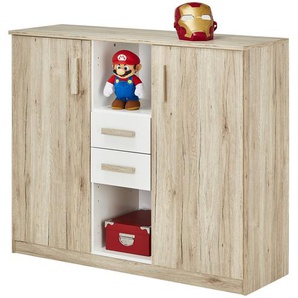 Kommode  Caja ¦ holzfarben ¦ Maße (cm): B: 124 H: 105 T: 41