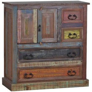 Kommode Cancun Massivholz Pinie Shabby Chic Mexiko Möbel Mexikanisch