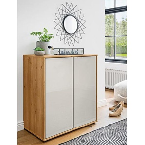 Kommode Clivo 4000, Bianco Eiche Nachbildung/champagne