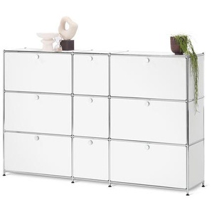 Kommode »CN3« mit 9 Klappen, weiß