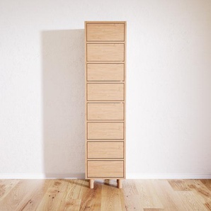Kommode Eiche - Design-Lowboard: Schubladen in Eiche - Hochwertige Materialien - 41 x 168 x 34 cm, Selbst zusammenstellen