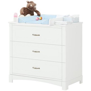 Kommode  Eloise ¦ weiß ¦ Maße (cm): B: 100 H: 93 T: 55.0