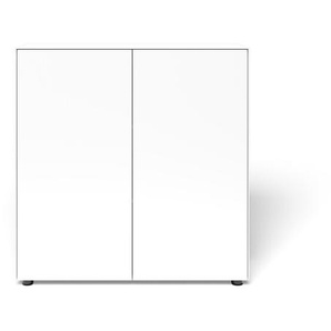 Kommode F40 weiß, Designer form1, 98x96x48 cm