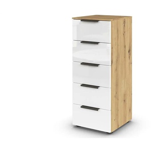 Kommode Flipp - holzfarben - Materialmix - 40 cm - 100 cm | Möbel Kraft