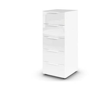 Kommode Flipp - weiß - Materialmix - 40 cm - 99 cm | Möbel Kraft