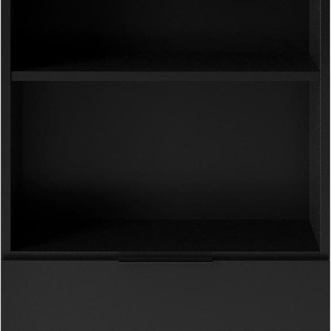 Kommode FMD Dark Sideboards Gr. B/H/T: 49,7 cm x 102,8 cm x 31,5 cm, 3, schwarz Kommode