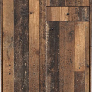 Kommode FORTE Tempra Sideboards Gr. B/H/T: 73,7 cm x 111,1 cm x 34,8 cm, 2, braun (old wood vintage) Kommode Breite 73,7 cm