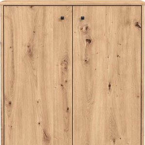 Kommode FORTE Tempra Sideboards Gr. B/H/T: 73,7 cm x 111,1 cm x 34,8 cm, braun (artisan eiche) Kommode