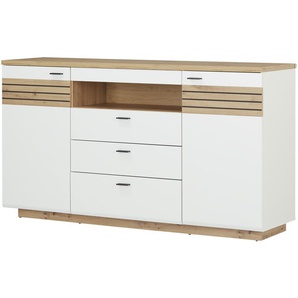 uno Sideboard  Fresno ¦ weiß ¦ Maße (cm): B: 175 H: 97 T: 47.0