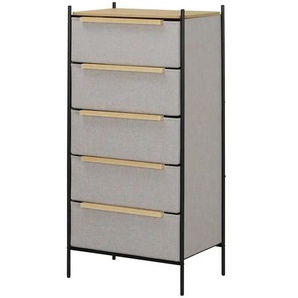 Kommode Giovo - grau - Materialmix - 57,7 cm - 118,7 cm - cm 40,0 | Möbel Kraft