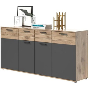 Kommode | grau | 180 cm | 87 cm | cm 40,0 |