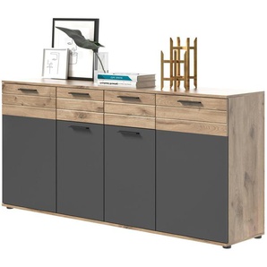 Kommode  Mason ¦ grau ¦ Maße (cm): B: 180 H: 87 T: 40.0