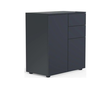 Kommode  Dalosa ¦ grau ¦ Maße (cm): B: 70 H: 77