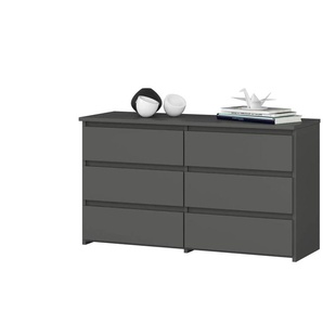 Kommode - grau - Materialmix - 100 cm - 57 cm | Möbel Kraft