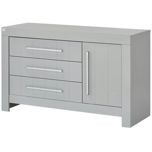 pinio Kommode - grau - Materialmix - 156,2 cm - 94 cm - cm 56,0 | Möbel Kraft