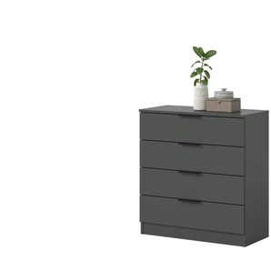 Kommode Kopenhagen - grau - Materialmix - 74 cm - 80 cm | Möbel Kraft