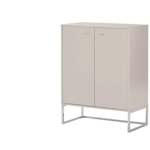 Kommode - grau - Materialmix - 80 cm - 105 cm - cm 43,0 | Möbel Kraft